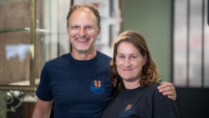 Dr Kassab et Agathe Urban Vet Paris